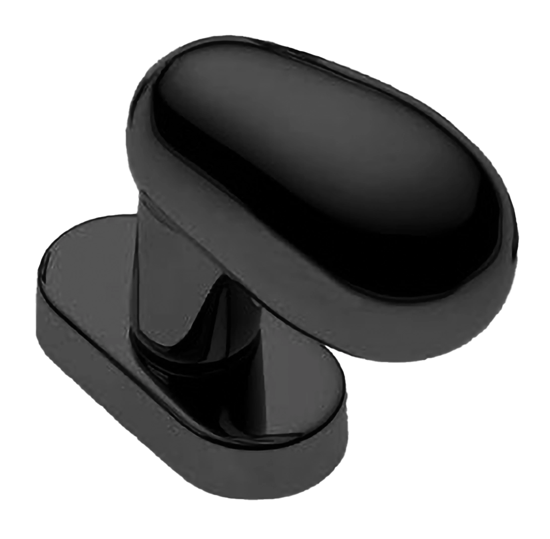 Ручка оконная UOVO W1 NERO, цвет - черный фото купить Самара