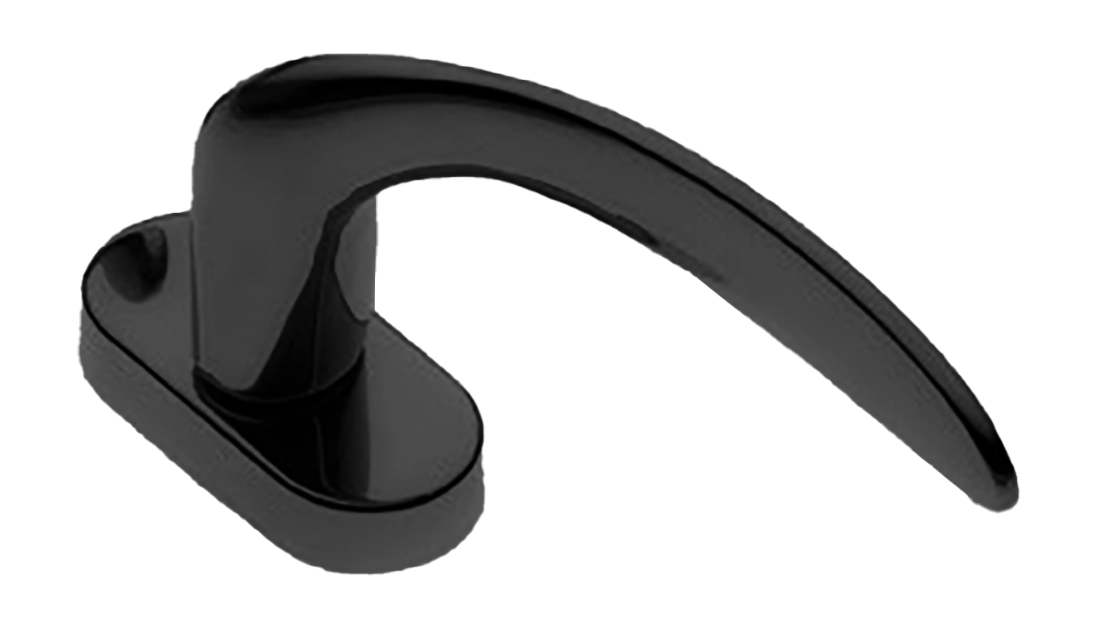 Ручка оконная COBRA W1 NERO, цвет - черный фото купить Самара