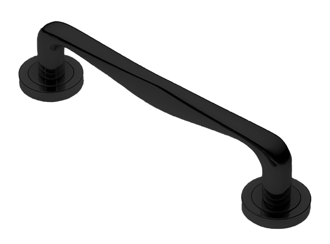 Ручка-скоба PETRA PH NERO, цвет - черный фото 1 Ручка-скоба PETRA PH NERO, цвет - черный фото купить Самара