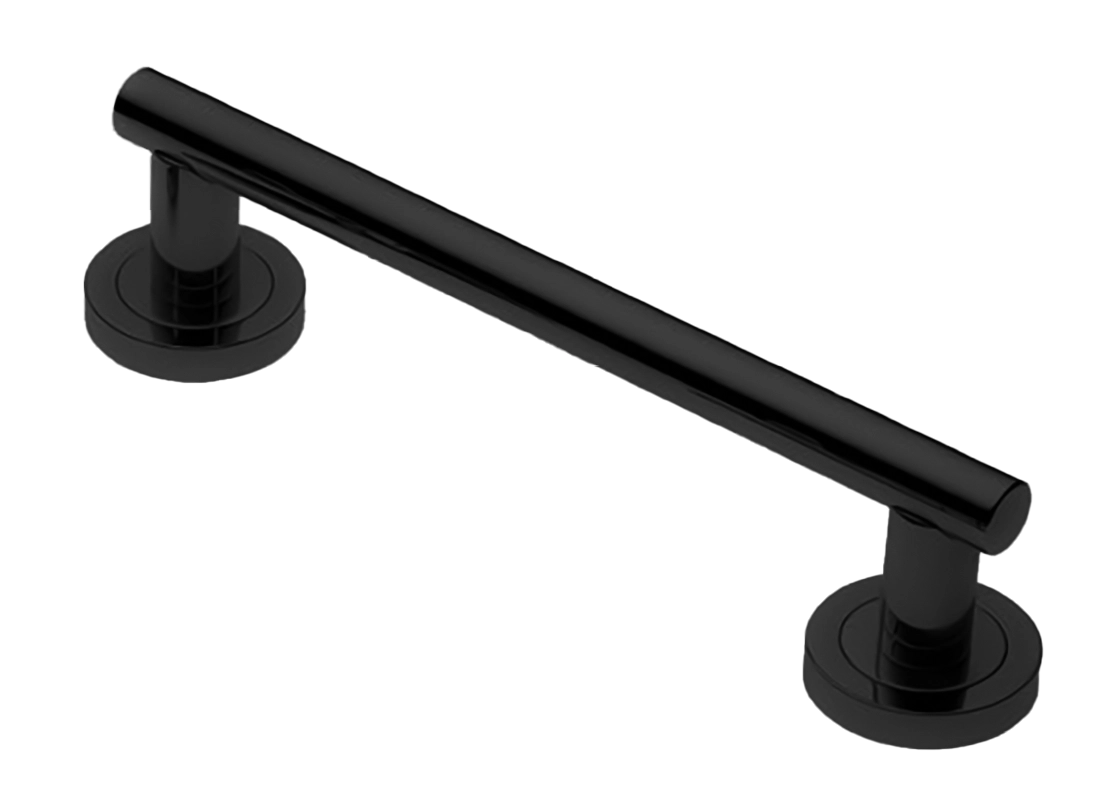 Ручка-скоба CALLA PH 200MM NERO, цвет - черный фото 1 Ручка-скоба CALLA PH 200MM NERO, цвет - черный фото купить Самара