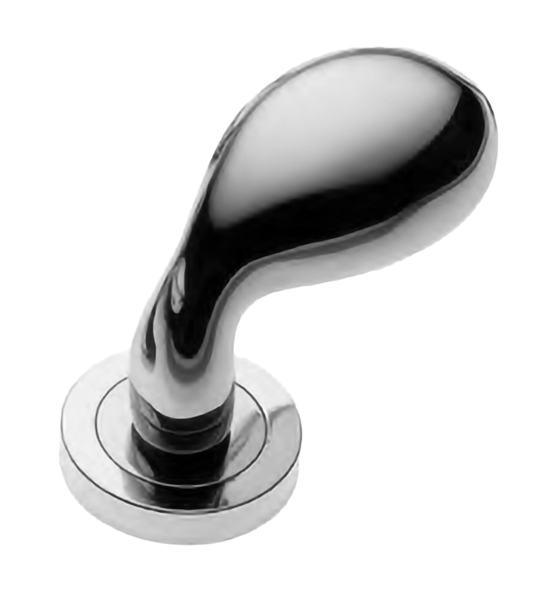 Ручка дверная AIR-2 R2 CRO раздельная на круглой розетке, цвет - хром фото 1 Ручка дверная AIR-2 R2 CRO раздельная на круглой розетке, цвет - хром фото купить Самара