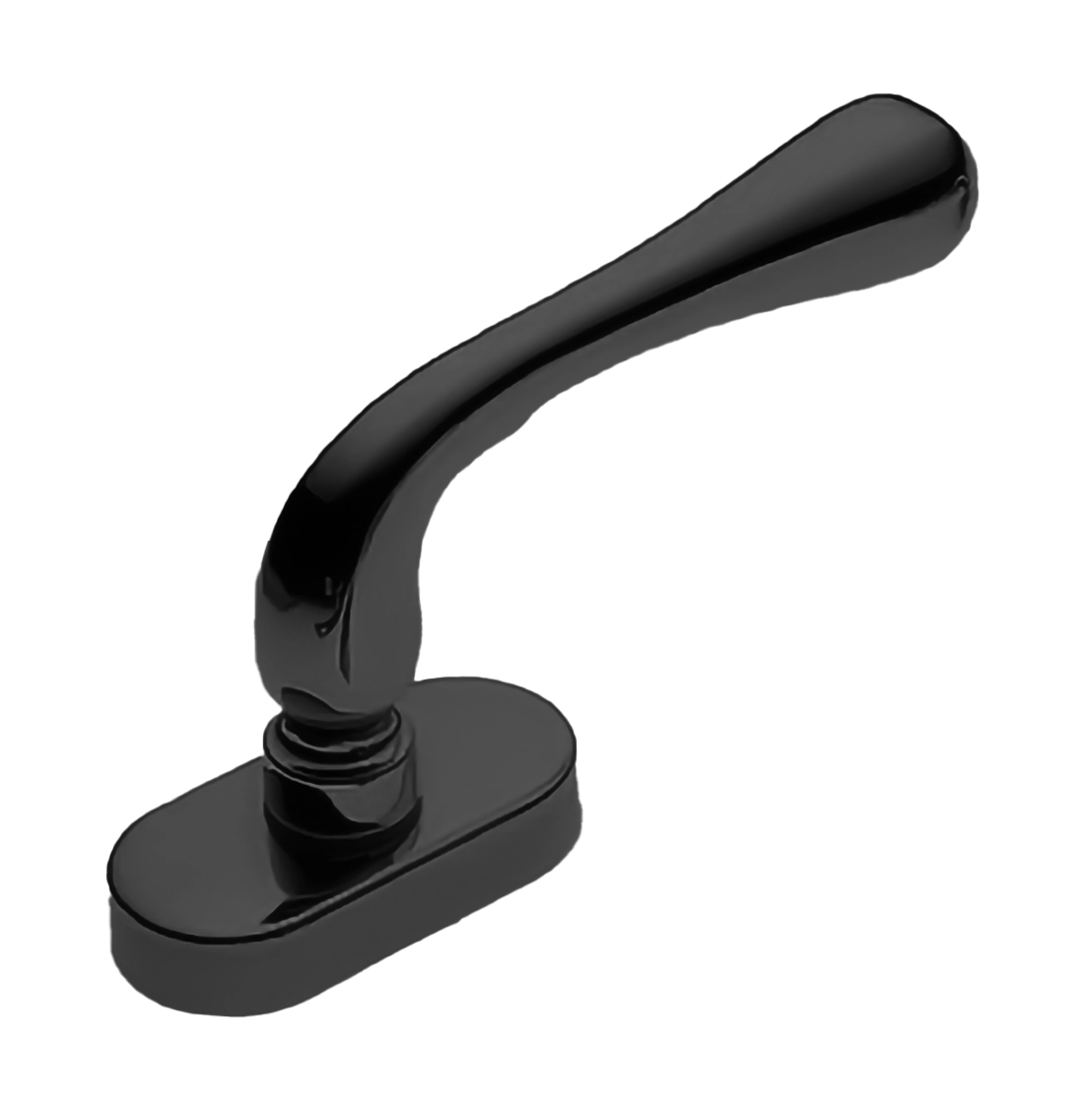 Ручка оконная ASTRO W1 NERO, цвет - черный фото 1 Ручка оконная ASTRO W1 NERO, цвет - черный фото купить Самара