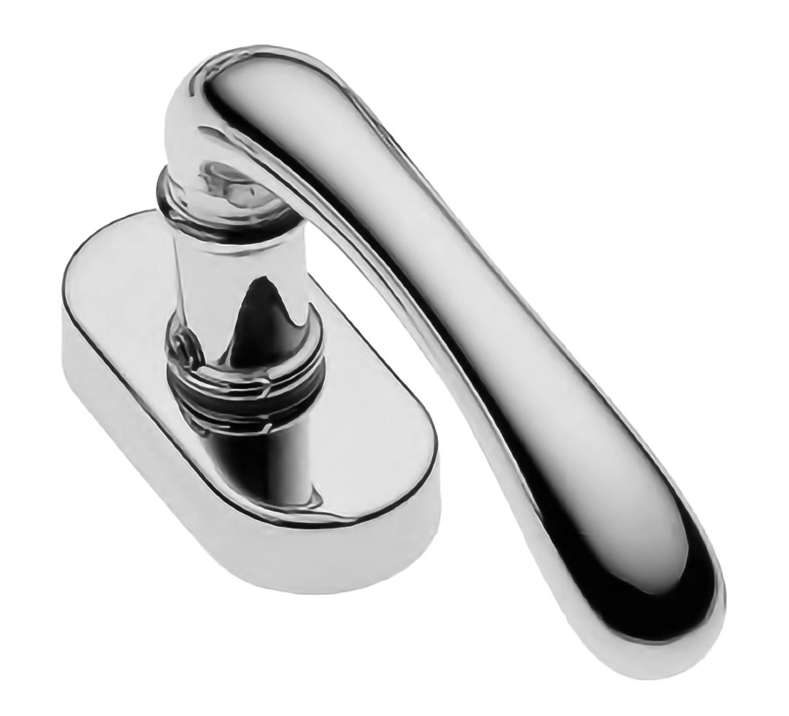 Ручка оконная RING W1 CRO, цвет - хром фото 1 Ручка оконная RING W1 CRO, цвет - хром фото купить Самара