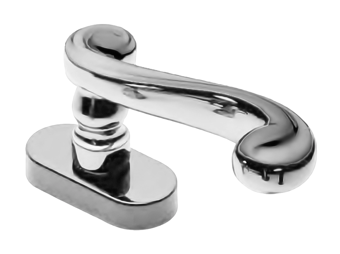 Ручка оконная PLAZA W1 CRO, цвет - хром фото 1 Ручка оконная PLAZA W1 CRO, цвет - хром фото купить Самара