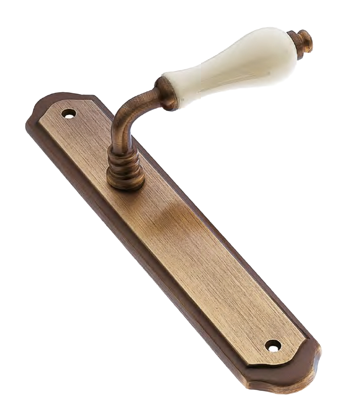 Ручка на планке CERAMICA PL OBR/CHAMP, цвет - бронза/шампань фото 1 Ручка на планке CERAMICA PL OBR/CHAMP, цвет - бронза/шампань фото купить Самара