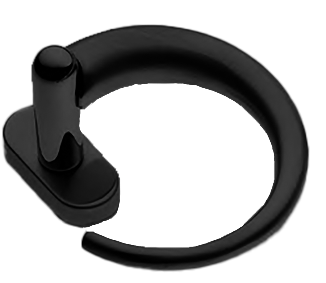 Ручка оконная LANGOUST W1 NERO, цвет - черный фото 1 Ручка оконная LANGOUST W1 NERO, цвет - черный фото купить Самара