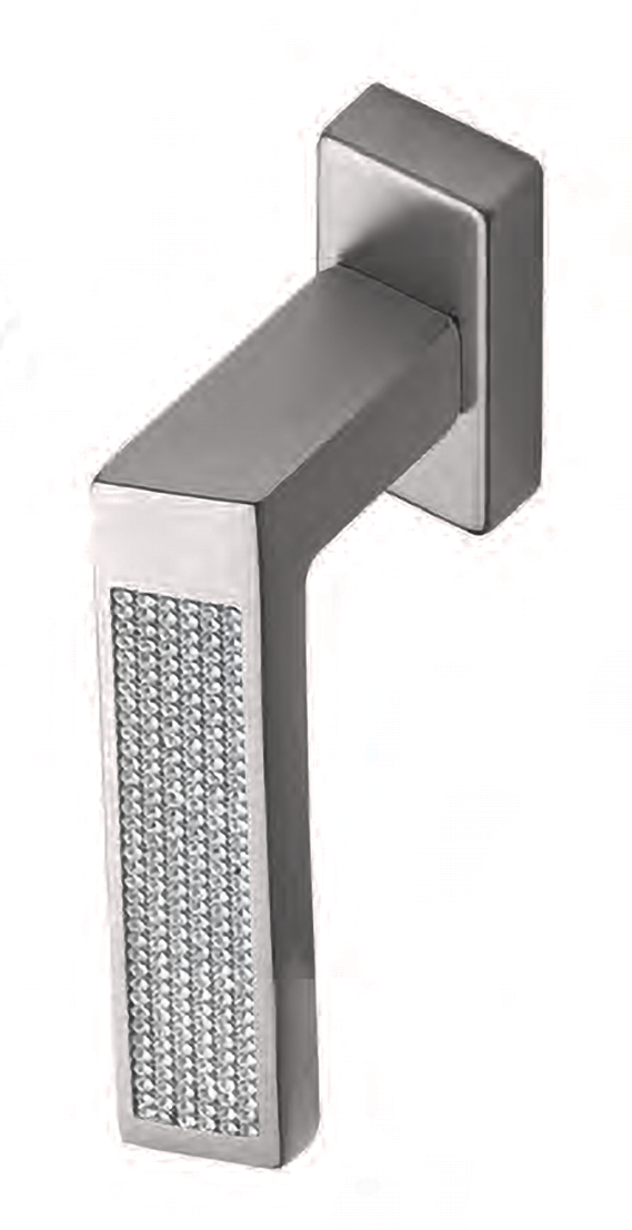 Ручка оконная DOLCE VITA W1 NIN с 4-х позицион. механизмом, цвет черный никель фото купить в Самаре