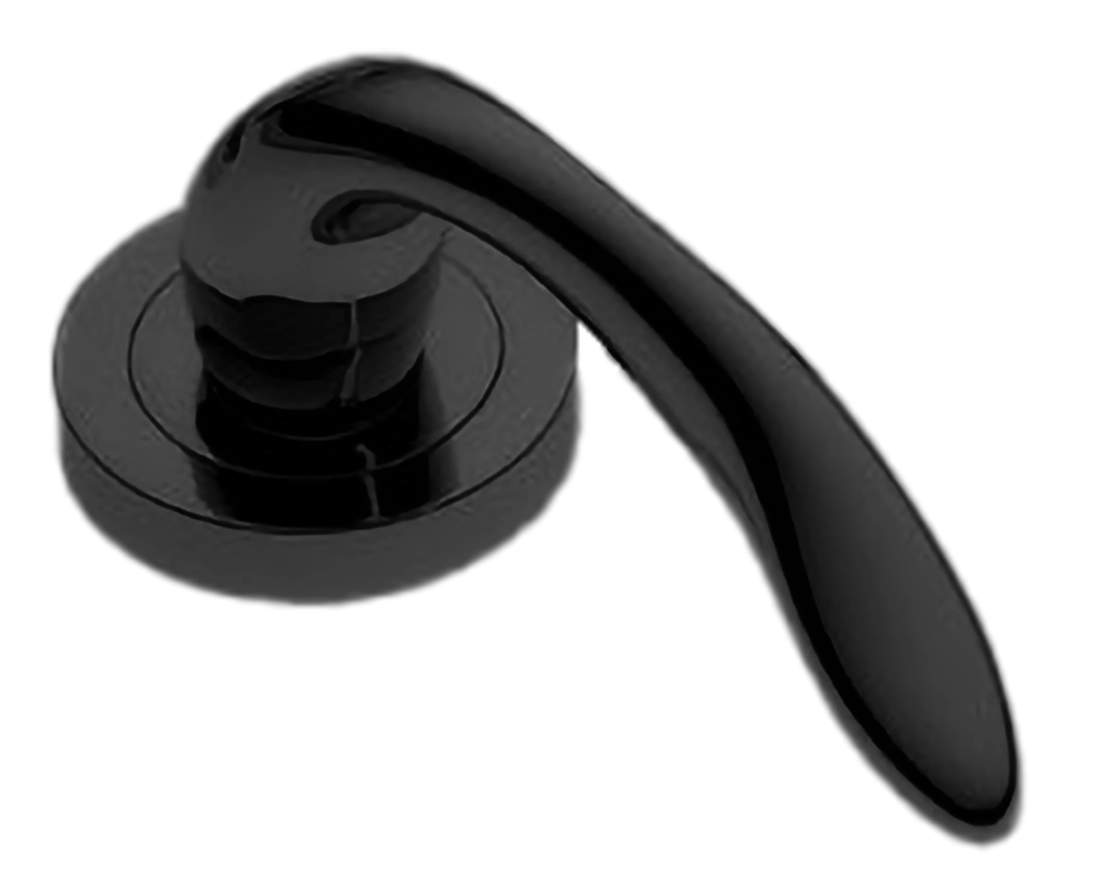 Ручка оконная LEON W1 NERO, цвет - черный фото купить в Самаре