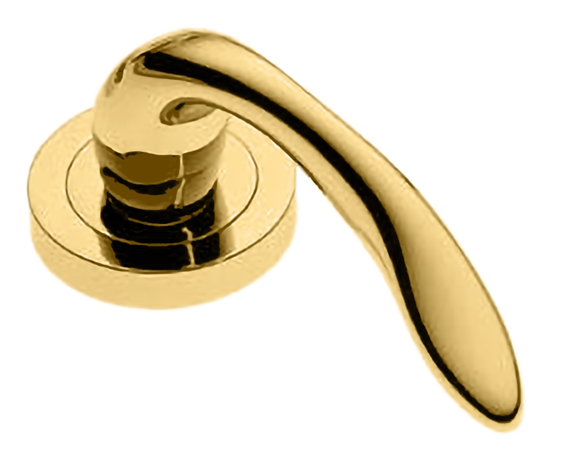 Ручка оконная LEON W1 OTL, цвет - золото фото купить в Самаре