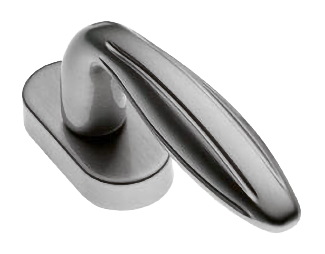 Ручка оконная BUD W1 CSA, цвет - матовый хром фото купить в Самаре