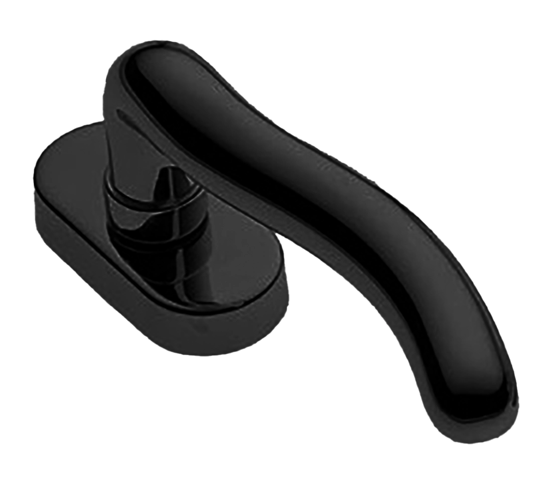 Ручка оконная SNAKE W1 NERO, цвет - черный фото купить в Самаре