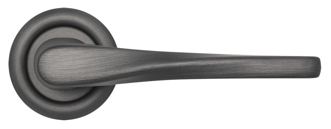 Ручка дверная THE OLYMPICS R7 SST на круглой розетке, цвет Летняя гроза/Summer Storm фото купить в Самаре