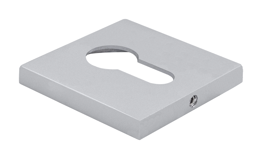 Накладка на замок MH-KH-S6 ASC под евроцилиндр, цвет анодированный матовый хром фото купить Самара