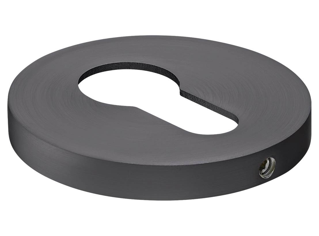 Накладка на замок MH-KH-R6 GR на круглой розетке, цвет матовый графит фото купить Самара