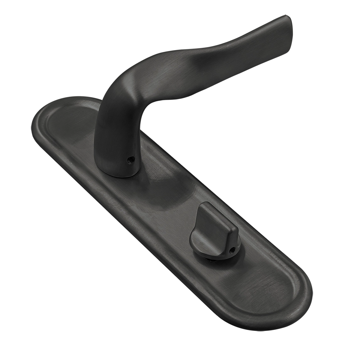 Ручка дверная LVB PLR WC SST на планке под сантехническую завертку, цвет Летняя гроза/Summer Storm фото купить Самара