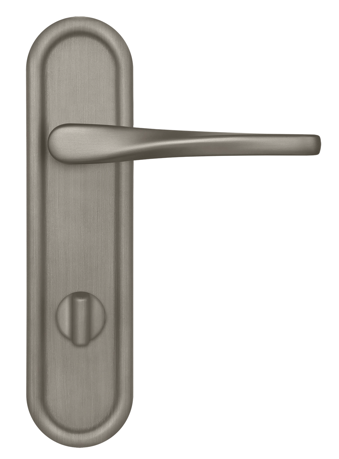 Ручка дверная THE OLYMPICS PLR WC SMI на планке под сантехническую завертку, цвет Весенняя дымка/Spring Mist фото купить в Самаре