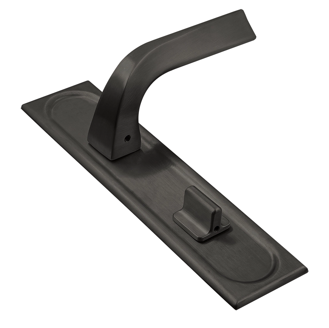 Ручка дверная WD CONCERT HALL PLS WC SST на планке под сантехническую завертку, цвет Летняя гроза/Summer Storm фото купить Самара