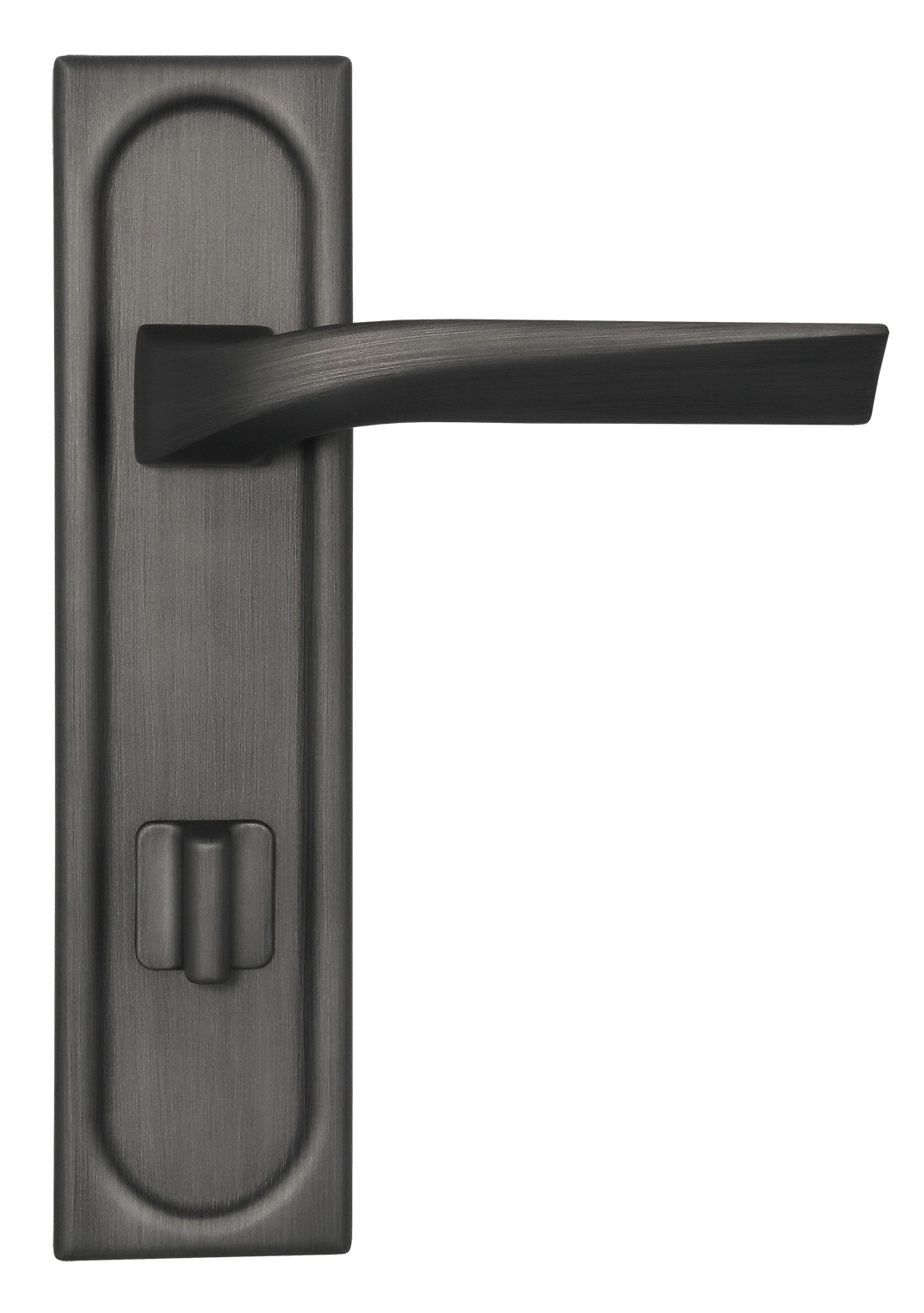 Ручка дверная WD CONCERT HALL PLS WC SST на планке под сантехническую завертку, цвет Летняя гроза/Summer Storm фото купить в Самаре