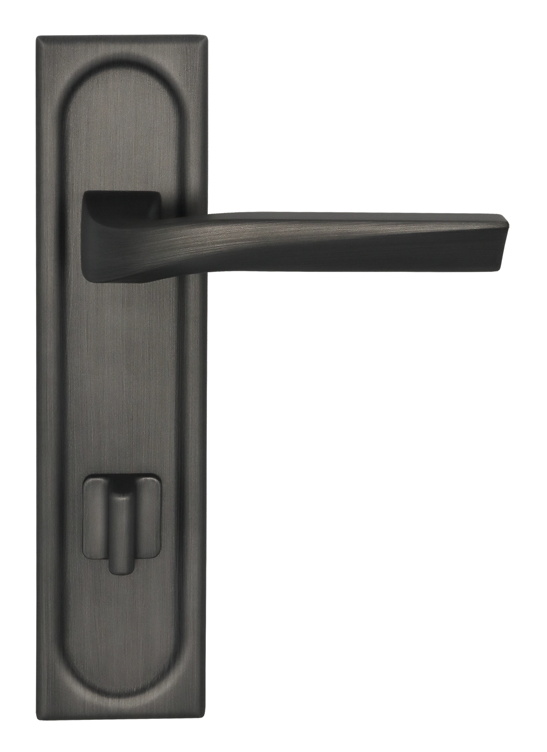 Ручка дверная WD CONCERT HALL PLS WC SST на планке под сантехническую завертку, цвет Летняя гроза/Summer Storm фото фурнитура Самара