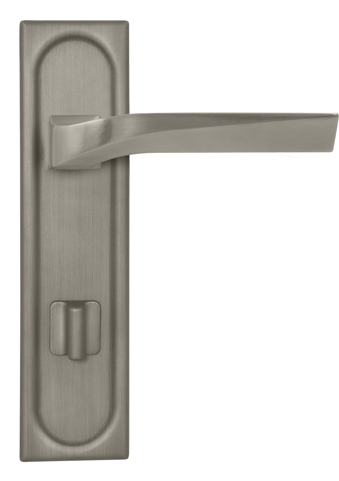 Ручка дверная WD CONCERT HALL PLS WC SMI на планке под сантехническую завертку, цвет Весенняя дымка/Spring Mist фото купить в Самаре