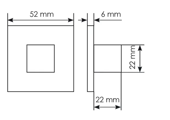 Комплект дверных ручек MH-54-S6 BL с заверткой MH-WC-S6 BL + замок M1895 BL, цвет черный фото дверная фурнитура Самара