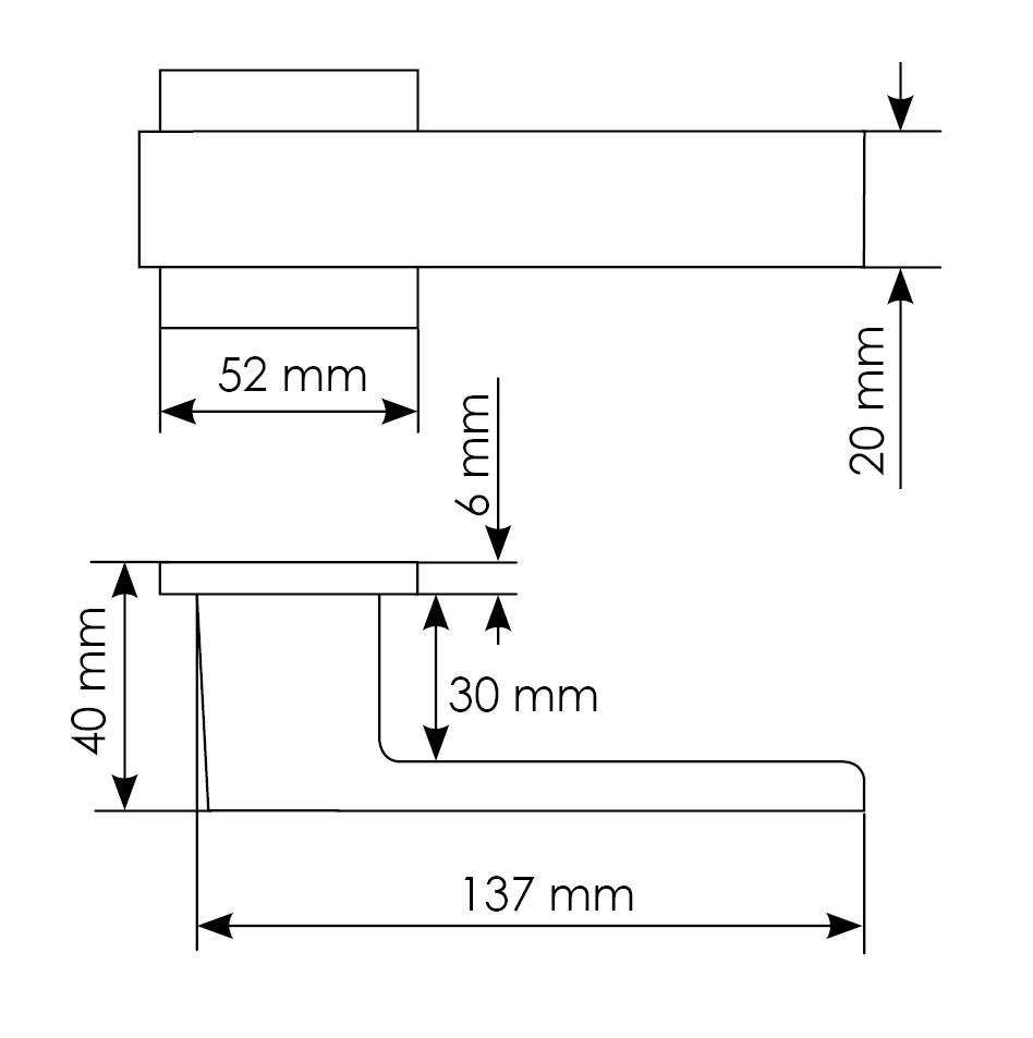 Комплект дверных ручек MH-56-S6 BL с заверткой MH-WC-S6 BL + магнитный замок M1895 BL, цвет черный фото morelli Самара