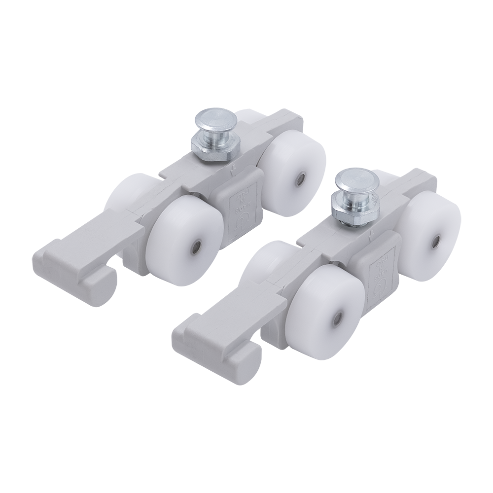 Комплект ролик-стопор SLIDING SET 1-SO 40kg NEW для синхр. открывания, дверь до 40кг фото фурнитура Самара