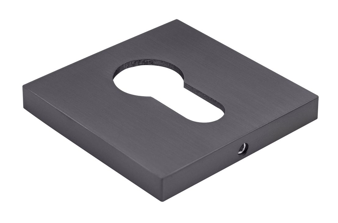 Накладка на замок MH-KH-S6 GR под евроцилиндр, цвет graphite фото купить Самара