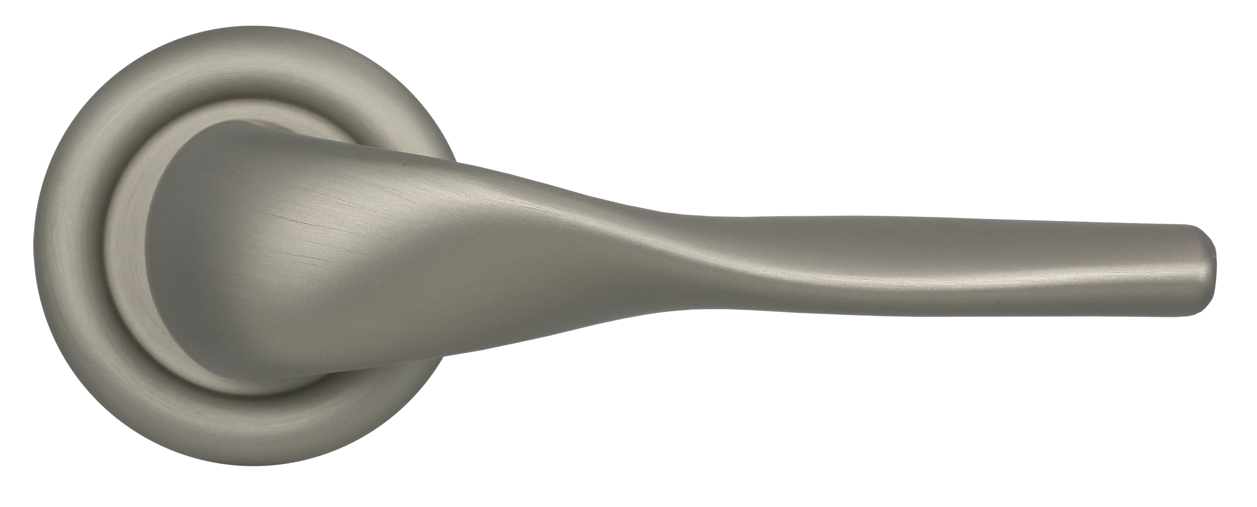 Ручка дверная LVB R7 SMI на круглой розетке, цвет Весенняя дымка/Spring Mist фото купить в Самаре