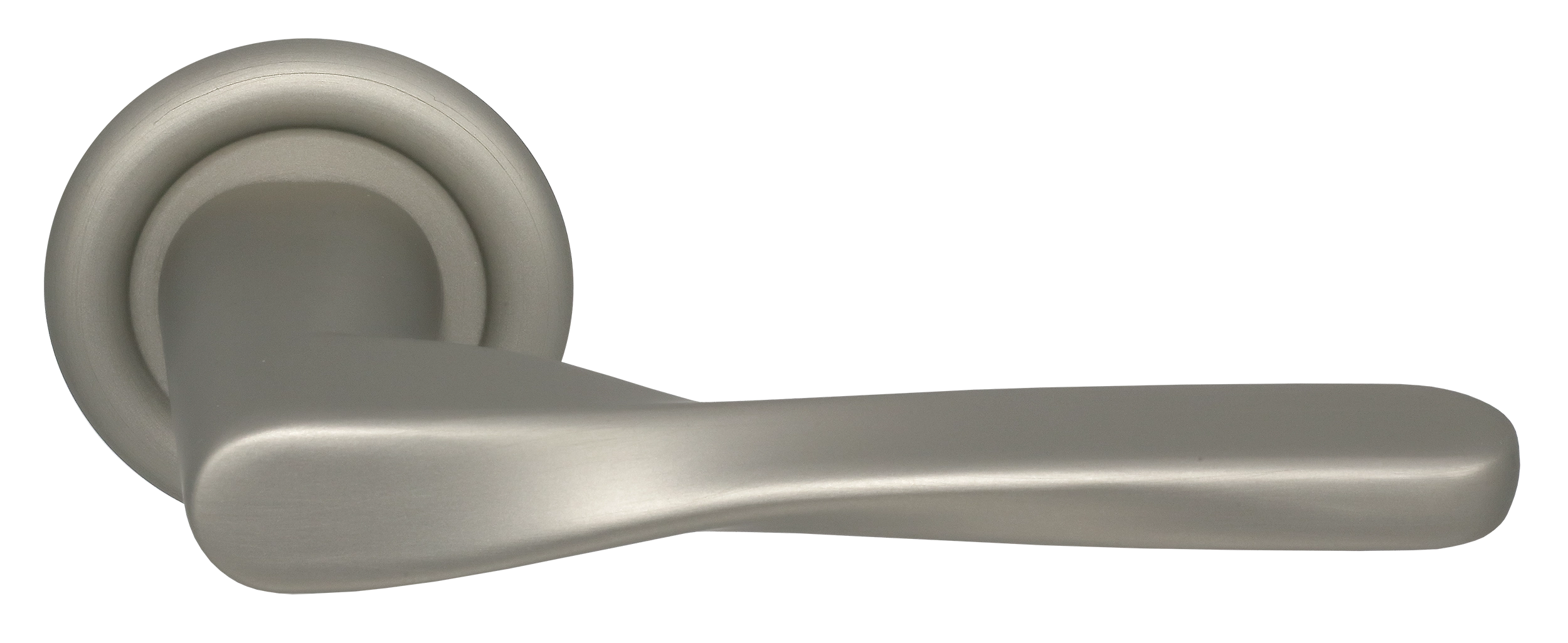 Ручка дверная THE OLYMPICS R7 SMI на круглой розетке, цвет Весенняя дымка/Spring Mist фото купить Самара