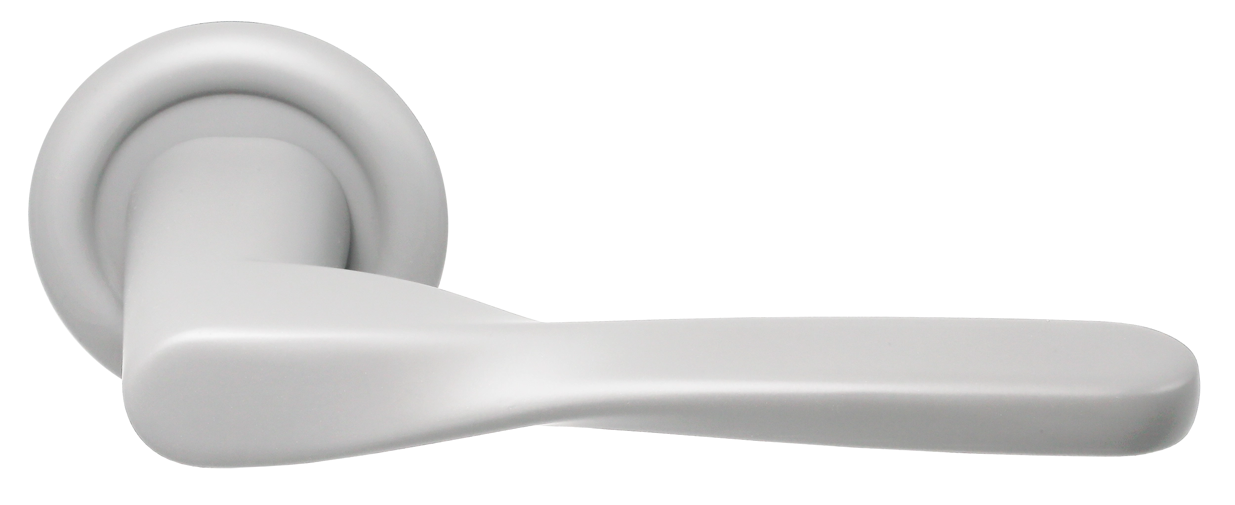 Ручка дверная THE OLYMPICS R7 SSW на круглой розетке, цвет Стокгольмский снегопад/Stockholm Snowfall фото купить Самара