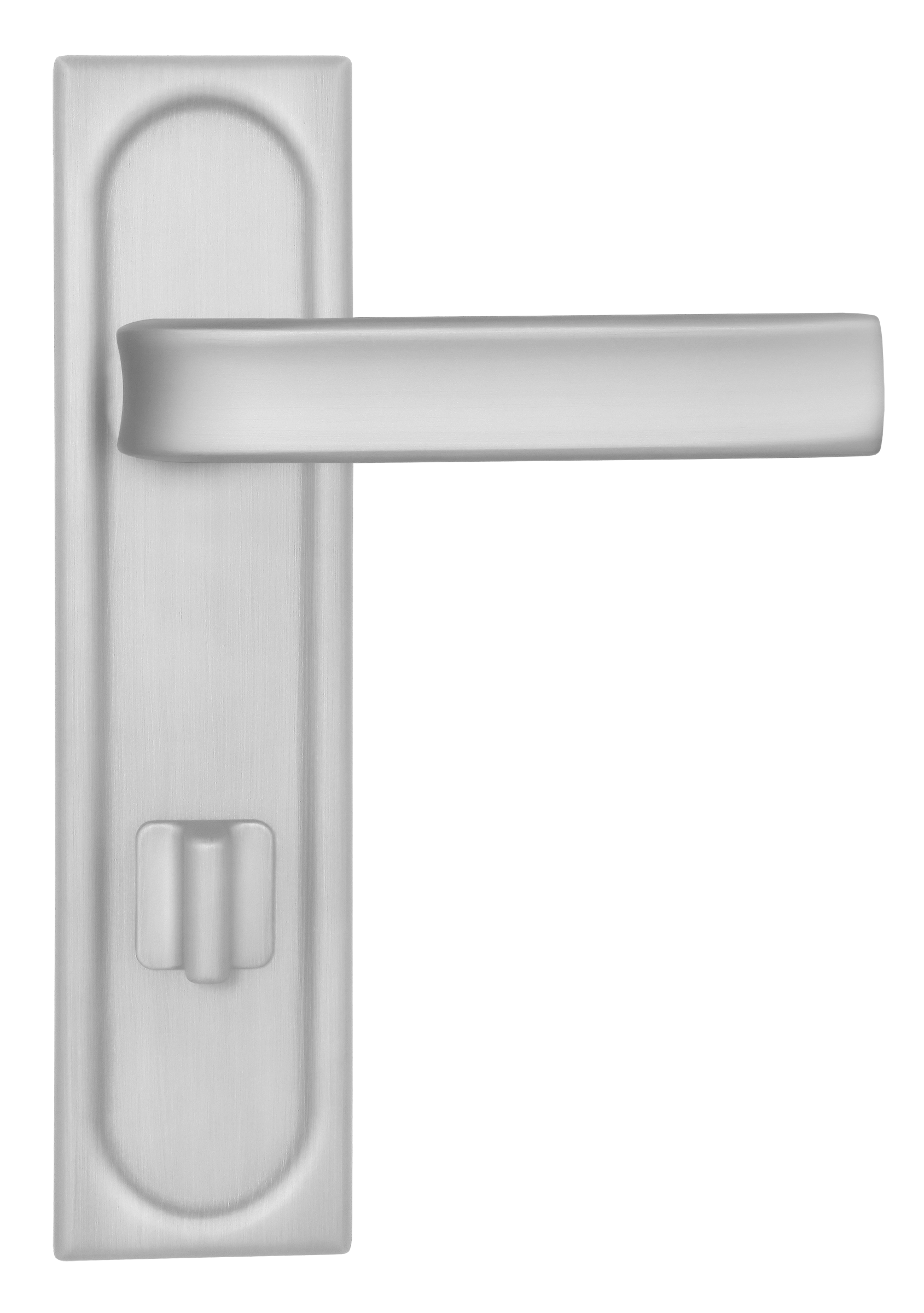 Ручка дверная THE BUS STATION PLS SSW на планке, цвет Стокгольмский снегопад/Stockholm Snowfall фото купить в Самаре