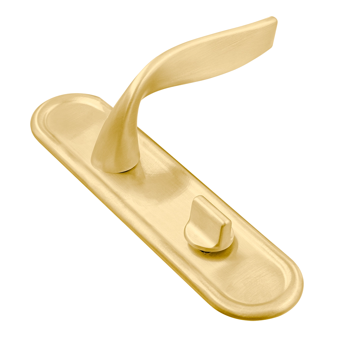 Ручка дверная SKYSCRAPER PLR AH на планке, цвет Осенний мёд/Autumn Honey фото купить Самара