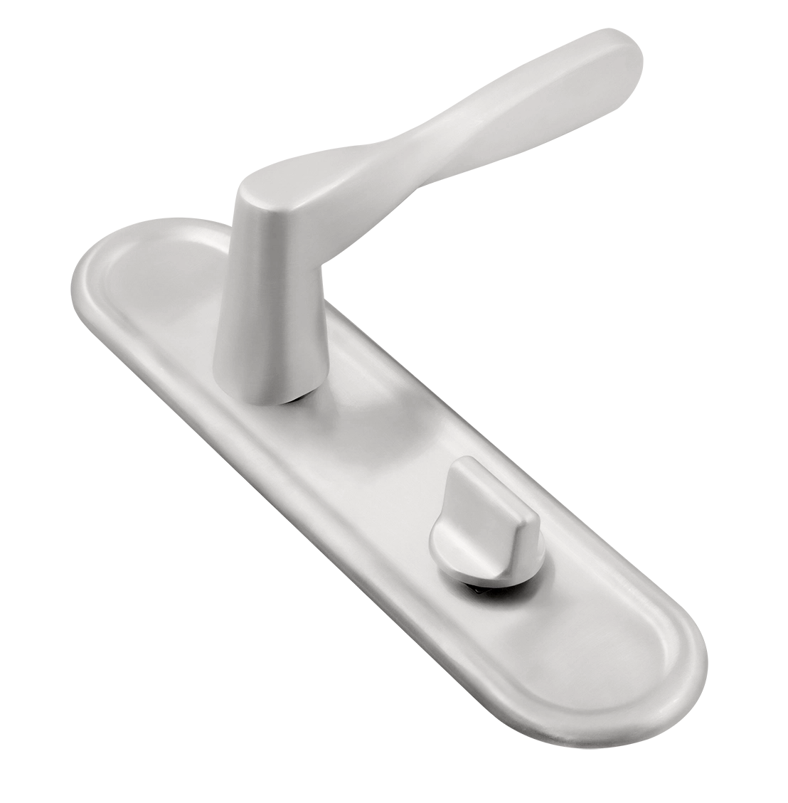 Ручка дверная THE OLYMPICS PLR SSW на планке, цвет Стокгольмский снегопад/Stockholm Snowfall фото купить Самара