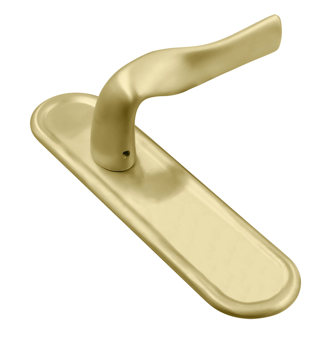 Ручка дверная LVB PLR AH на планке, цвет Осенний мёд/Autumn Honey фото купить Самара