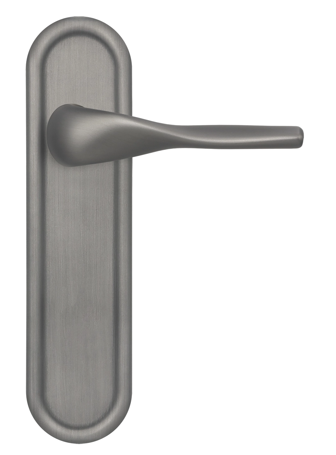 Ручка дверная LVB PLR WF на планке, цвет Зимняя стужа/Winter Frost фото купить в Самаре