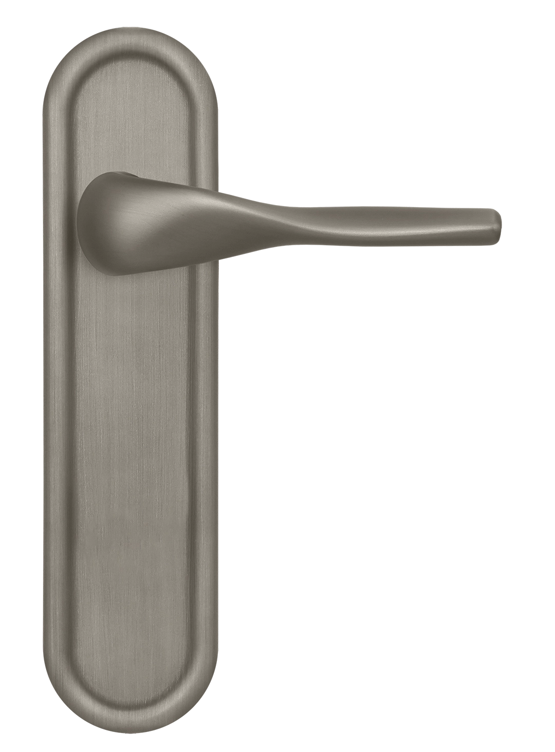 Ручка дверная LVB PLR SMI на планке, цвет Весенняя дымка/Spring Mist фото купить в Самаре