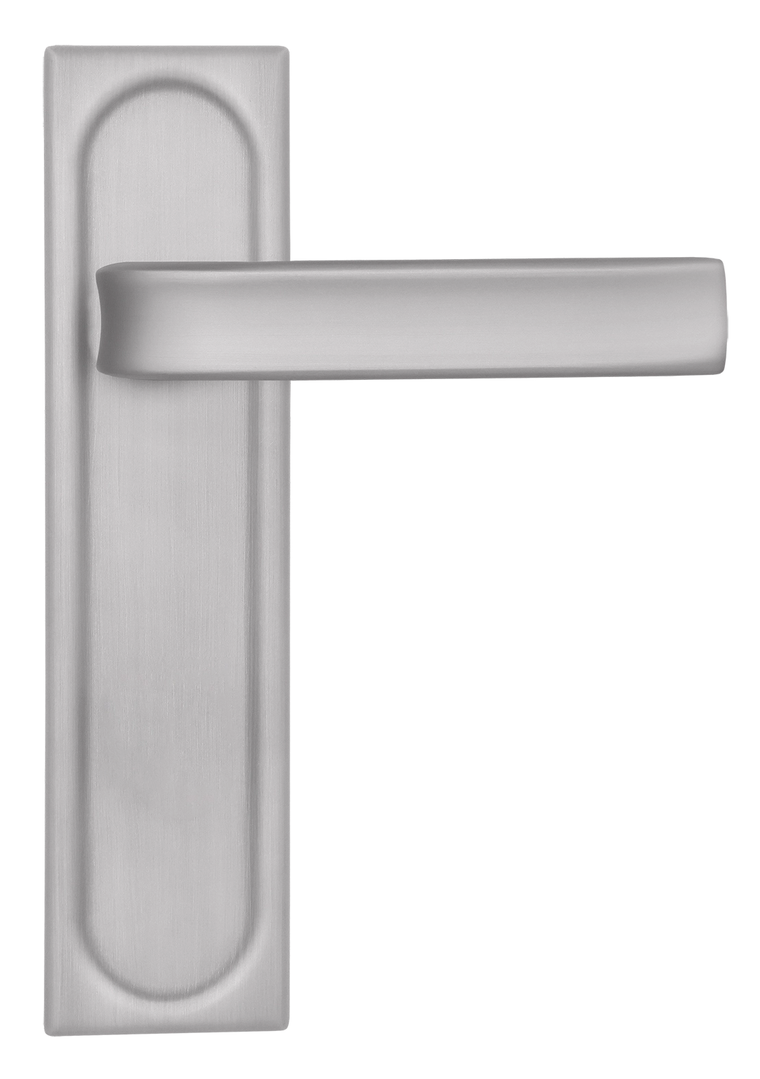 Ручка дверная THE BUS STATION PLS SSW на планке, цвет Стокгольмский снегопад/Stockholm Snowfall фото купить в Самаре