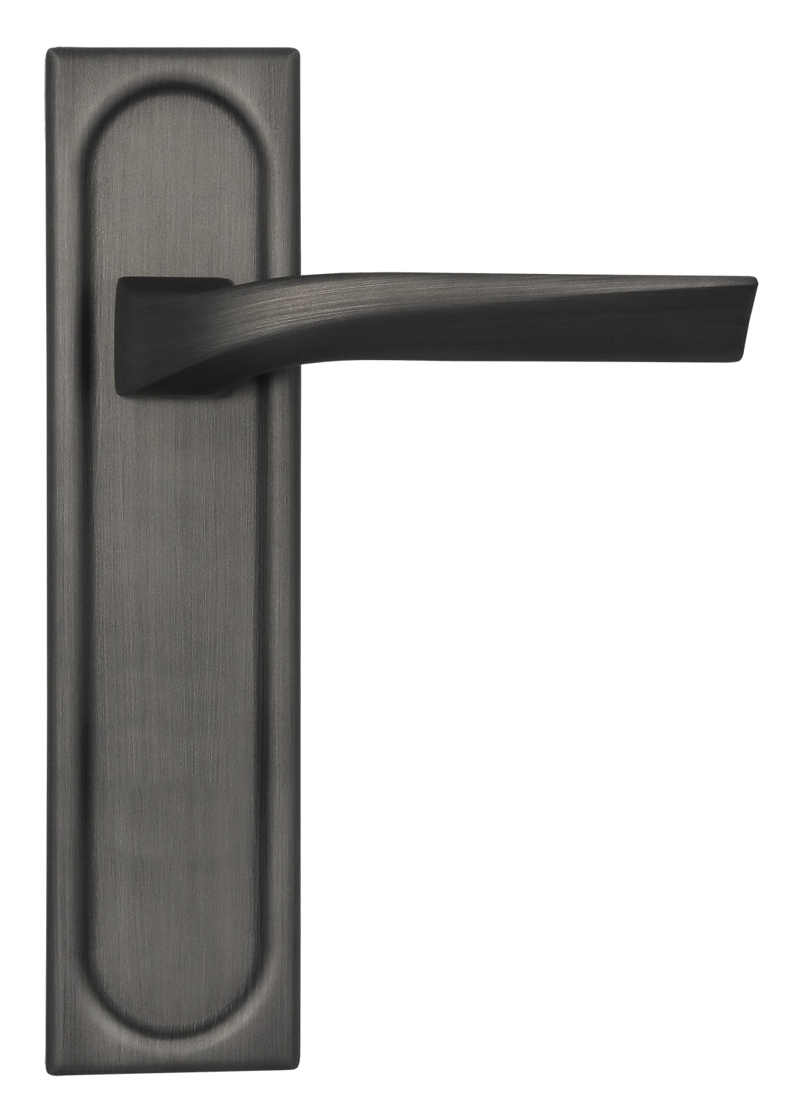 Ручка дверная WD CONCERT HALL PLS SST на планке, цвет Летняя гроза/Summer Storm фото купить в Самаре