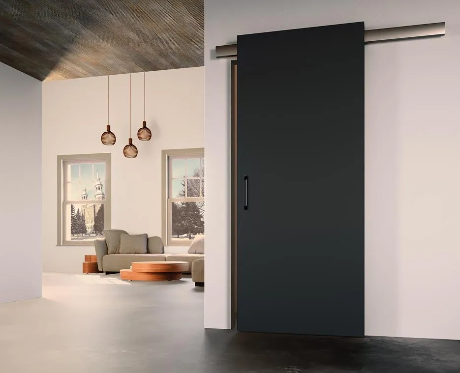 Комплект ESTHETIC  для одностворчатой двери от 500 до 1000мм, с доводчиками, цвет - алюминий фото купить Самара