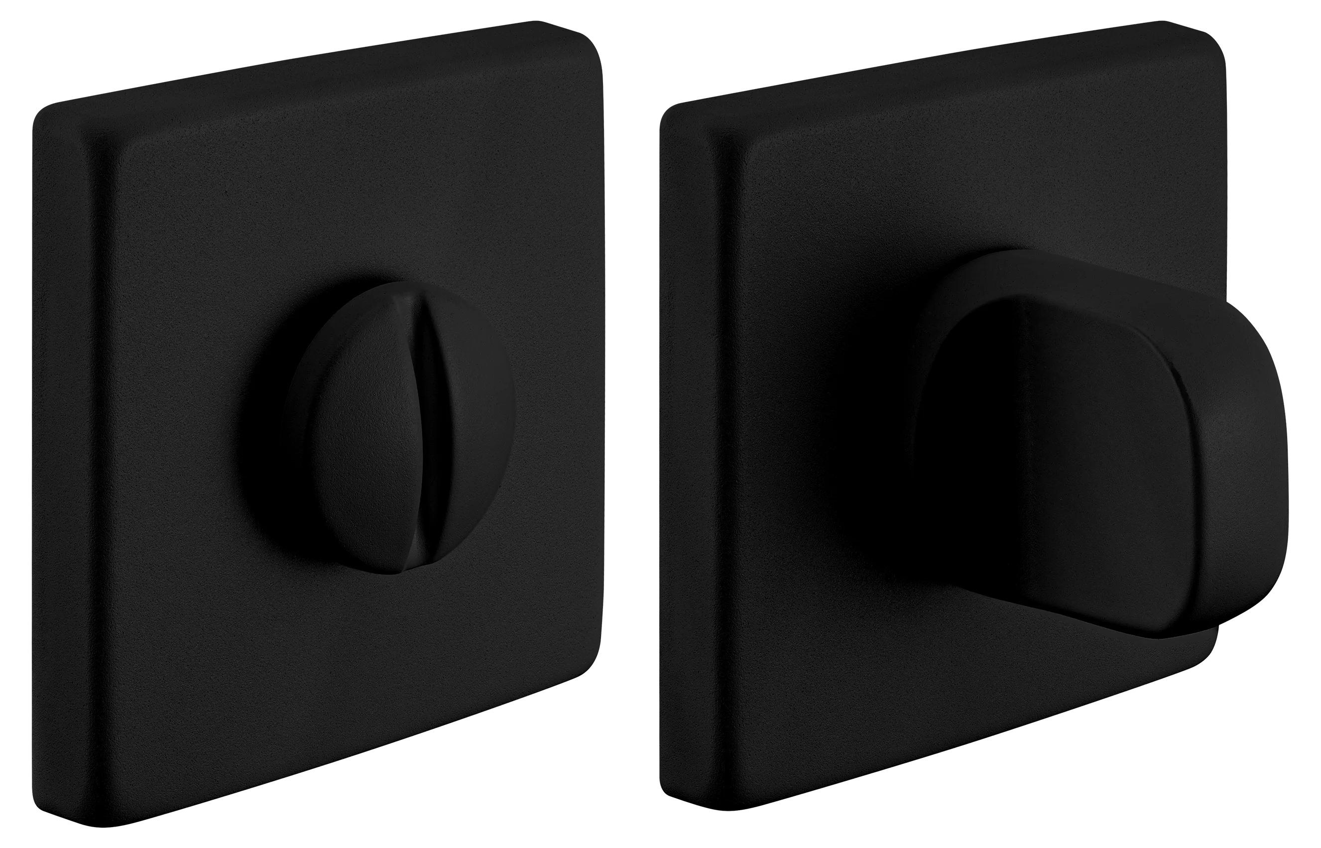 LUX-WC-S5 NERO, завертка дверная, цвет - черный фото купить Самара