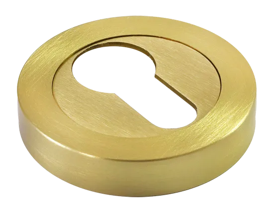 LUX-KH-R2 OSA, накладка на евроцилиндр, цвет - матовое золото фото купить Самара