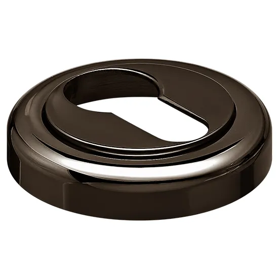 LUX-KH-R4 NIN, накладка на евроцилиндр, цвет -  черный никель фото купить Самара