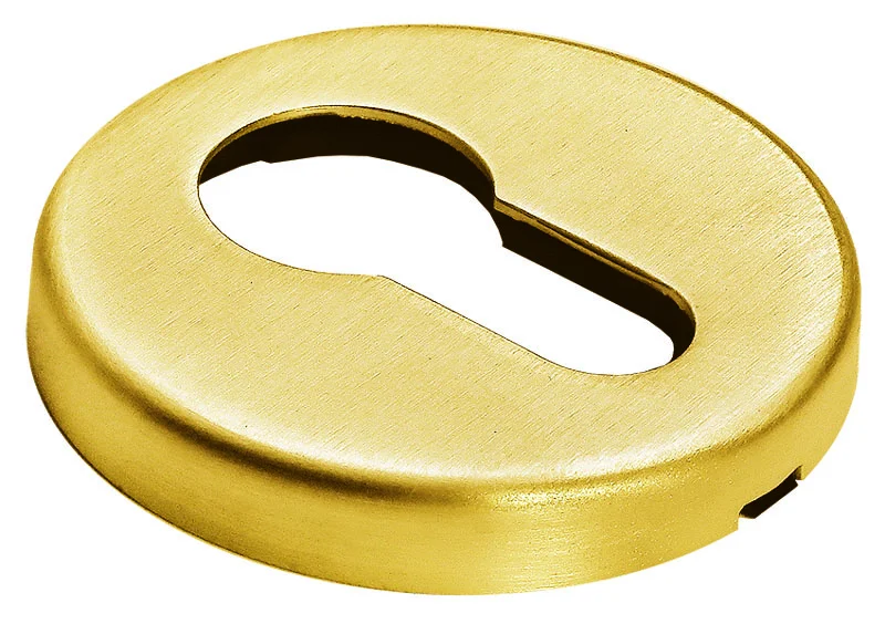 LUX-KH-R5 OSA, накладка на евроцилиндр, цвет - матовое золото фото купить Самара