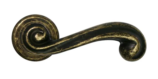 PLAZA, ручка дверная CC-1 OBA, цвет - античная бронза фото купить в Самаре