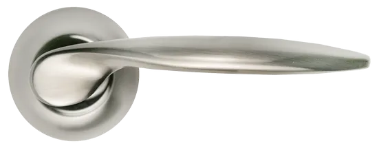 ПОРТАЛ, ручка дверная MH-07 SN, цвет - белый никель фото купить в Самаре