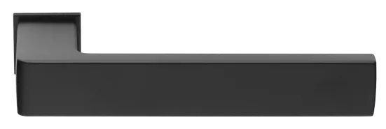 Ручка дверная HORIZONT-SM NERO раздельная без розетки, цвет черный, ЦАМ фото купить Самара