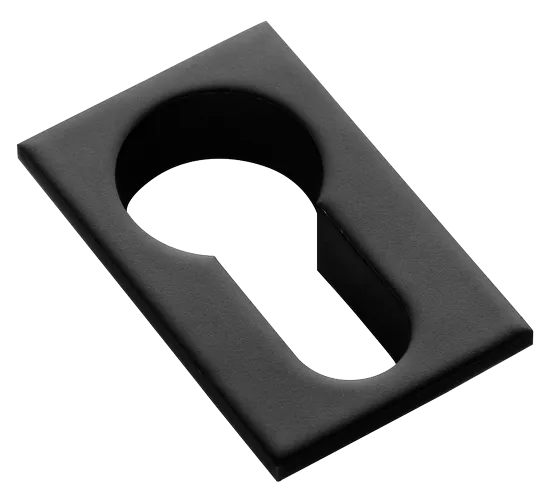 LUX-KH-SM NERO, накладка на евроцилиндр, цвет - черный фото купить Самара