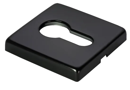 LUX-KH-S5 NERO, накладка под евроцилиндр, цвет - черный фото купить Самара