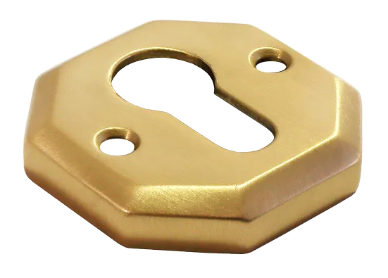 LUX-KH-Y OSA, накладка на евроцилиндр, цвет - матовое золото фото купить Самара